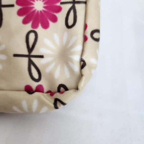 JJ Cole Collection Baby Changing Kit Pink Flowers Floral Pod Portable Bag Pad - Picture 15 of 16